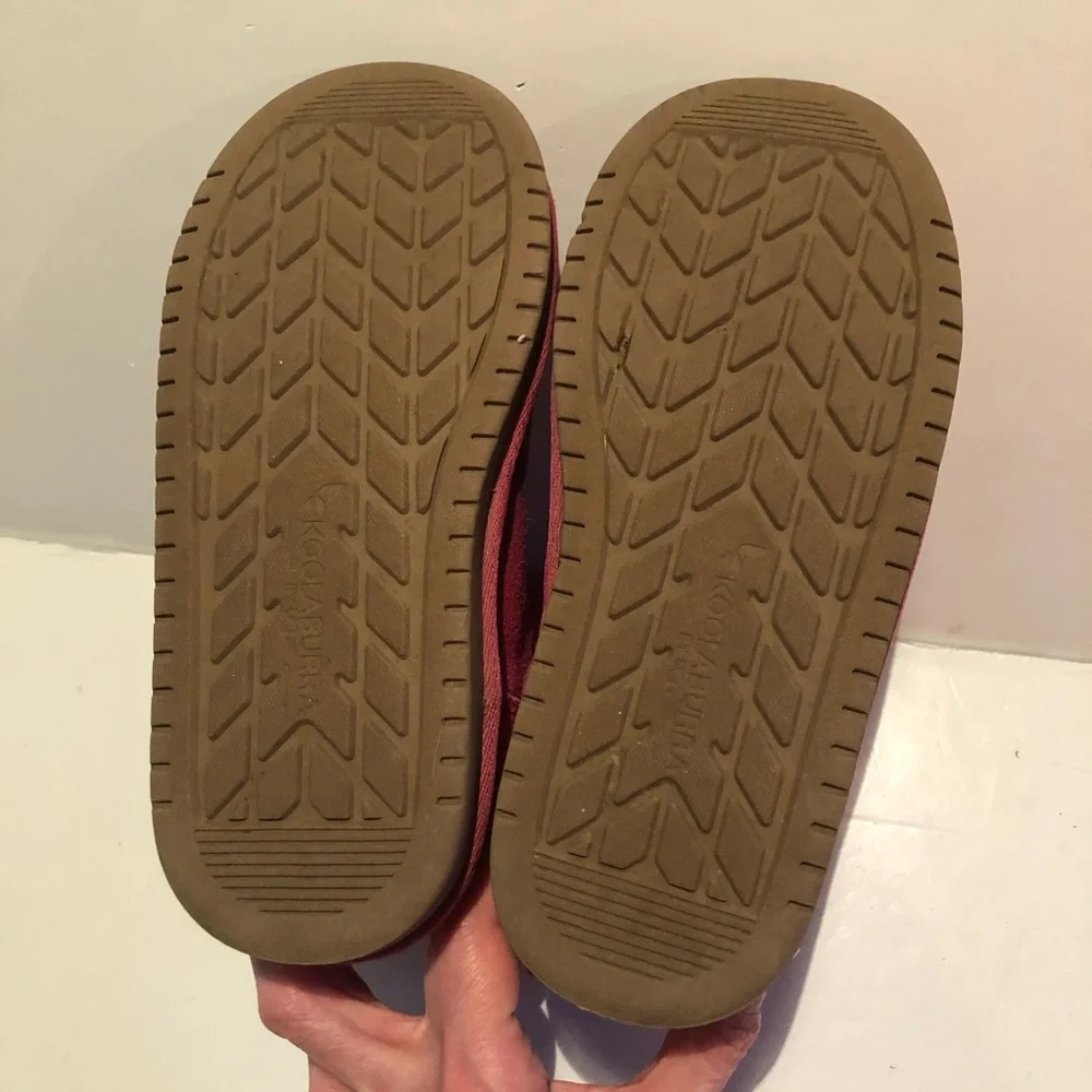 UGG Kids Pink Suede Bow Back Boots